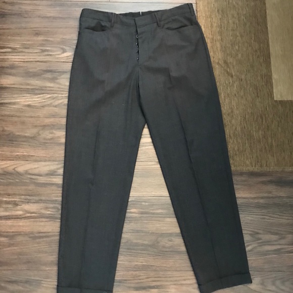 prada wool pants